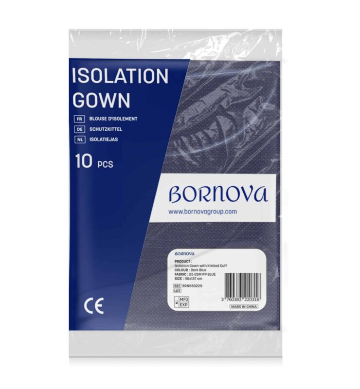 Patient & Visiter Isolation Gown, 25gsm 35gsm - Bornova®